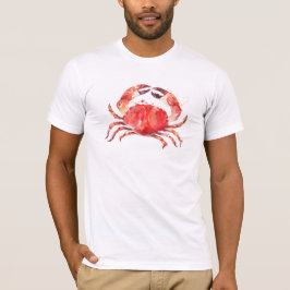 Illustration der Aquarellfarben von Red Carb T-Shirt