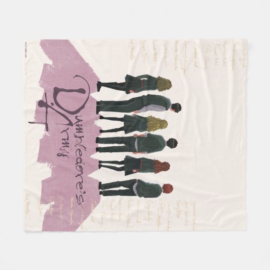 Illustration der Armee von Dumbledore Fleecedecke (Vorderseite (Horizontal))