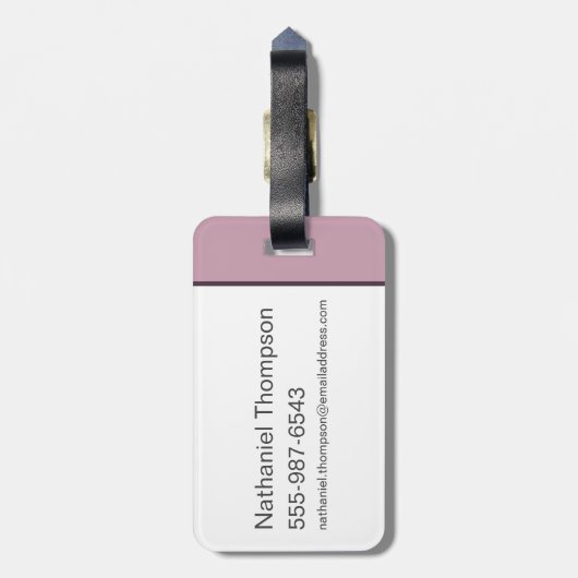 Illustration der Armee von Dumbledore Gepäckanhänger (Rückseite vertikal)