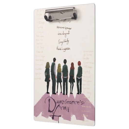 Illustration der Armee von Dumbledore Klemmbrett (Links)