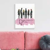 Illustration der Armee von Dumbledore Leinwanddruck (Insitu (Wohnzimmer))