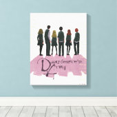 Illustration der Armee von Dumbledore Leinwanddruck (Insitu (Holzboden))