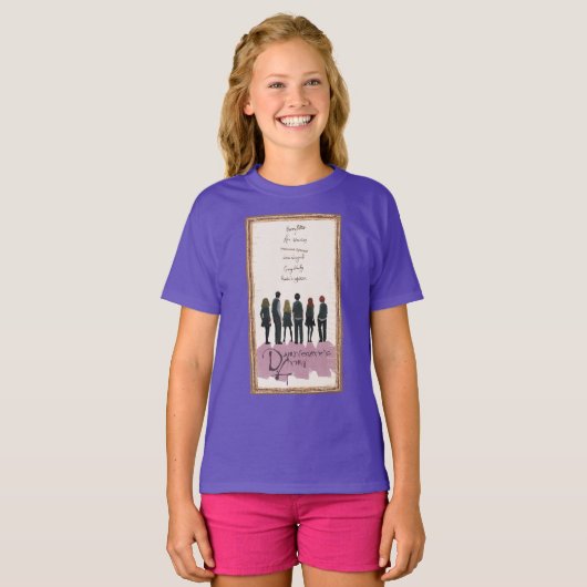 Illustration der Armee von Dumbledore T-Shirt (Vorne ganz)