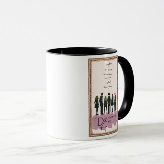 Illustration der Armee von Dumbledore Tasse (VorderseiteRechts)