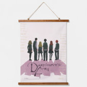 Illustration der Armee von Dumbledore Wandteppich Mit Holzrahmen (Vorderseite)