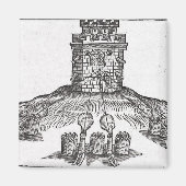 Illustration der Belagerungskriegführung Magnet (Vorne)