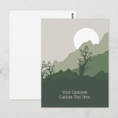 Illustration der benutzerdefinierten Textart Postkarte (Vorne/Hinten)
