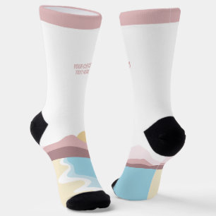 Illustration der benutzerdefinierten Textart Socken