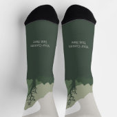 Illustration der benutzerdefinierten Textart Socken (Oben)