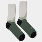 Illustration der benutzerdefinierten Textart Socken (Rechts)