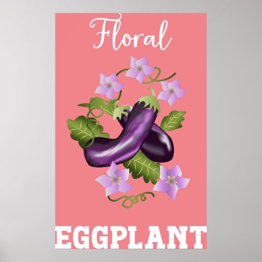 Illustration der Bläserngpflanze Poster (Vorne)