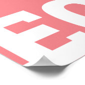 Illustration der Bläserngpflanze Poster (Ecke)