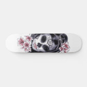 Illustration der Blume der Zuckerkultur Skateboard (Horizontal)
