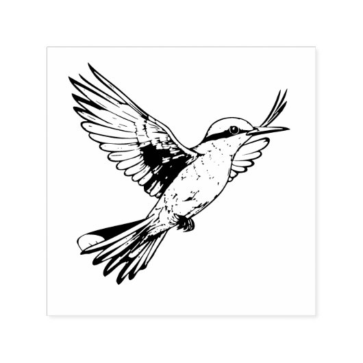 Illustration der Briefmarke aus Songbird, der sich Permastempel (Design)