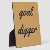 Illustration der Design-Collection für Goal Digger Fotoplatte (Seite)
