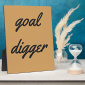 Illustration der Design-Collection für Goal Digger Fotoplatte (Seite)
