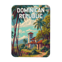 Illustration der Dominikanischen Republik Reise Ku