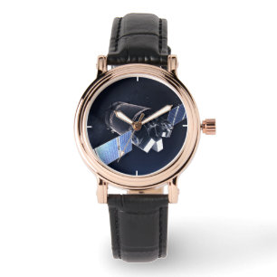 Illustration der Dragon XL-Raumsonde. Armbanduhr