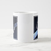 Illustration der Dragon XL-Raumsonde. Jumbo-Tasse (Vorderseite)