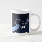 Illustration der Dragon XL-Raumsonde. Jumbo-Tasse (Rechts)