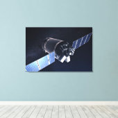 Illustration der Dragon XL-Raumsonde. Leinwanddruck (Insitu (Holzboden))