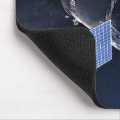 Illustration der Dragon XL-Raumsonde. Mousepad (Ecke)