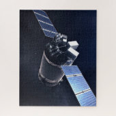 Illustration der Dragon XL-Raumsonde. Puzzle (Vertikal)