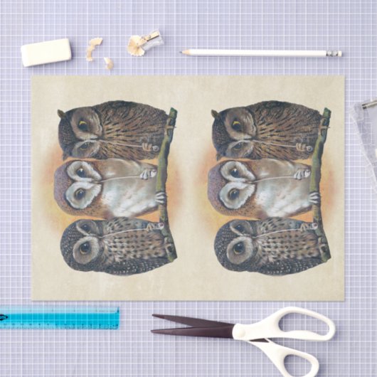 Illustration der echten (nicht KI) Rauchmelder Seidenpapier (Handwerk)