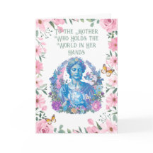 Illustration der farbenfrohen Mutter Erde