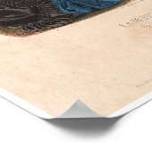 Illustration der französischen Antike aus dem 19. Poster (Ecke)