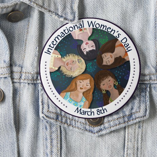Illustration der Frauen anlässlich des Diversity I Button