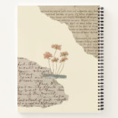 Illustration der Frauen in Beige und Braun Notizblock (Rückseite)