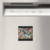 Illustration der freien Meinungsäußerung Magnet (In Situ (Geschirrspüler))