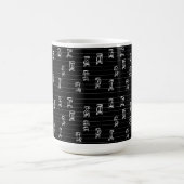 Illustration der Ge'ez-Zahlen – Traditionelles Äth Kaffeetasse (Mittel)