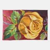 Illustration der Gelben Perle aus dem 19. Jahrhund Geschirrtuch (Horizontal)