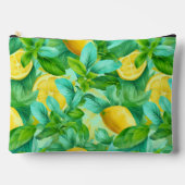 Illustration der Gelbfärbung von Zitronen Zubehörtasche (Vorderseite)