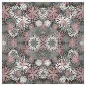 Illustration der geometrischen Blume der hübschen  Stoff (Muster)