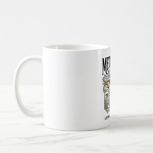 Illustration der Hochbrücke Lethbridge Alberta Kaffeetasse (Links)