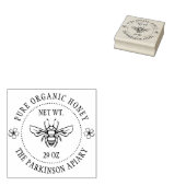 Illustration der Honigbiene Gummistempel (Stempel)