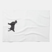 Illustration der Hundebüte mit flachem Überzug Küchentuch (Horizontal)