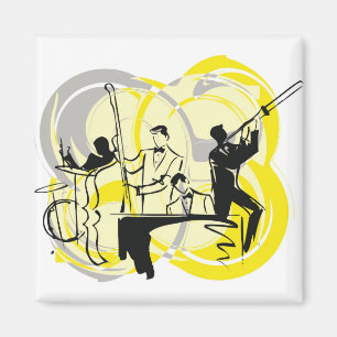 Illustration der klassischen Musik Magnet
