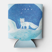 Illustration der kleinen arktischen Fox (Vulpes la Dosenkühler (Vorderseite)