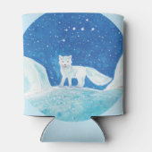 Illustration der kleinen arktischen Fox (Vulpes la Dosenkühler (Rückseite)