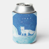 Illustration der kleinen arktischen Fox (Vulpes la Dosenkühler (Kanne Rückseite)