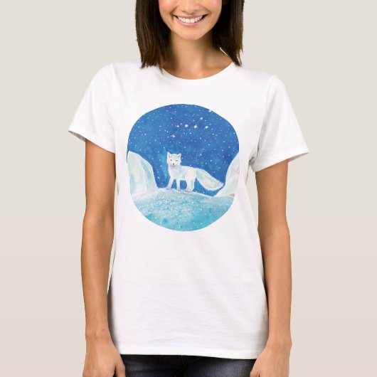Illustration der kleinen arktischen Fox (Vulpes la T-Shirt (Vorderseite)