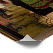 Illustration der Lehre Christi Poster (Ecke)