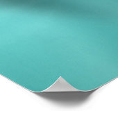 Illustration der Meeresschildkröten Poster (Ecke)