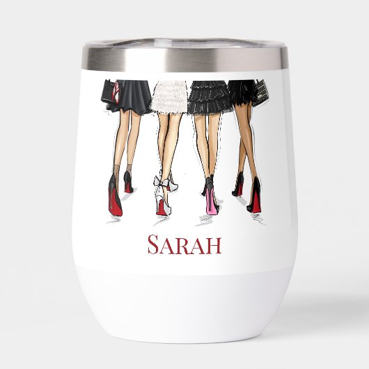 Illustration der Mode in New York City (Rückseite)