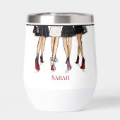 Illustration der Mode in New York City (Rückseite)