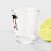 Illustration der Mode in New York City Schnapsglas (Rechts)